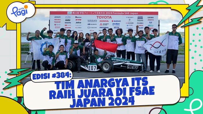 Tim Anargya ITS Raih Juara di FSAE Japan 2024