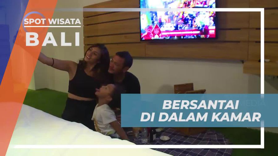 Bersantai Nyaman di Kamar Hotel dengan Nuansa Alam Bali