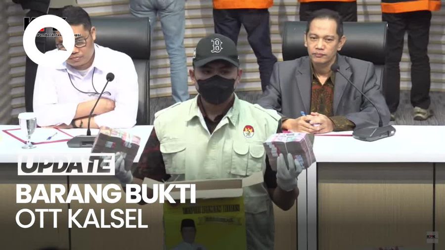 Video: Penampakan Kardus Paman Birin Berisi Rp 800 Juta yang Disita KPK