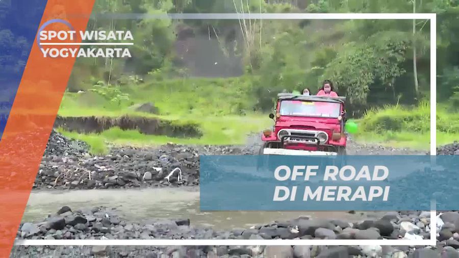 Menjelajahi Kaki Gunung Merapi dengan Offroad, Yogyakarta