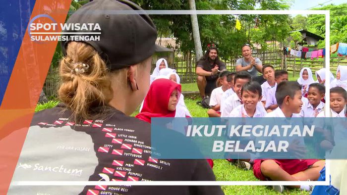 Mengikuti Kegiatan Belajar di Pulau Tojo Una-una, Sulawesi Tengah