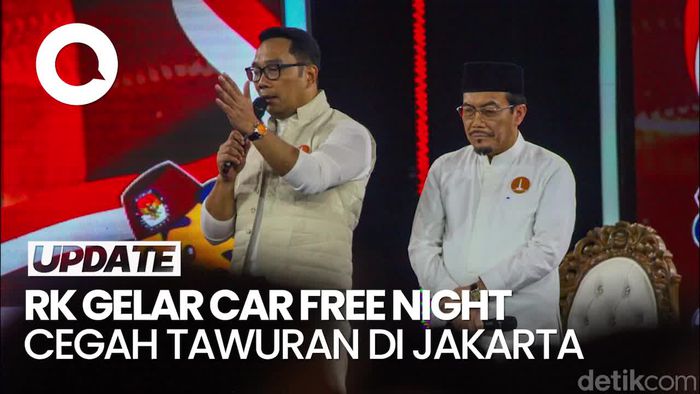Video Strategi Cegah Tawuran, RK: Ada Car Free Night Sebulan Sekali