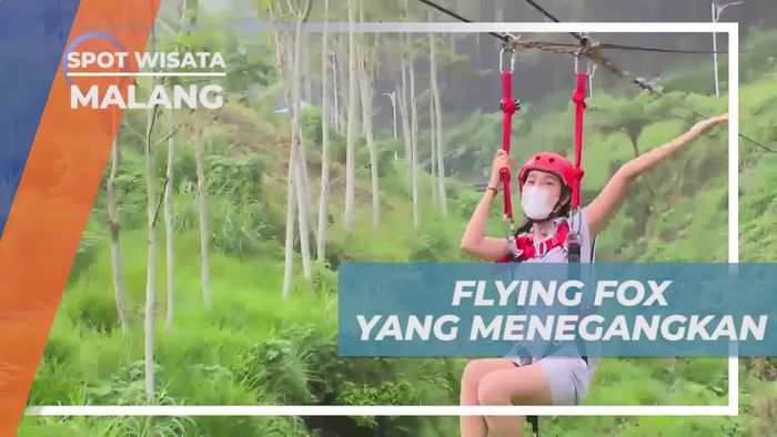 Menikmati Sensasi Flying Fox di Lembah Indah, Kota Malang