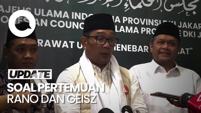 Video RK Tak Khawatir Rano Bertemu Geisz, Sebut Anak Abah Pilih RIDO