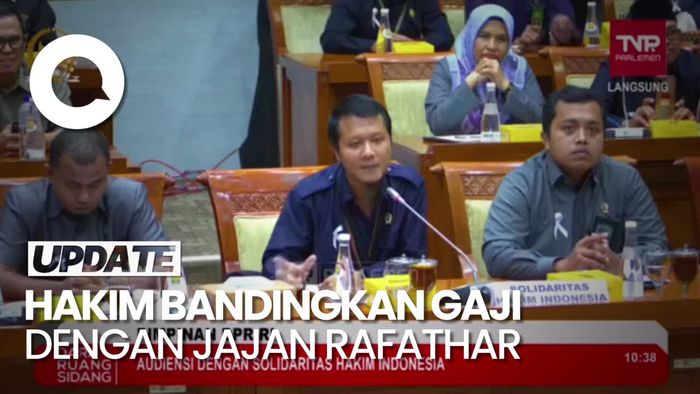 Video Hakim Curhat ke DPR: Gaji Kami Kayak Uang Jajan Rafathar 3 Hari