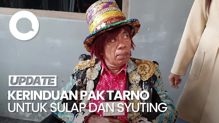 Video: Momen Pak Tarno Nangis, Ungkap Kangen Syuting