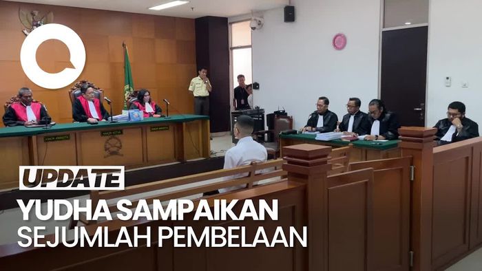 Video: Tangis Yudha Arfandi di Sidang Pleidoi