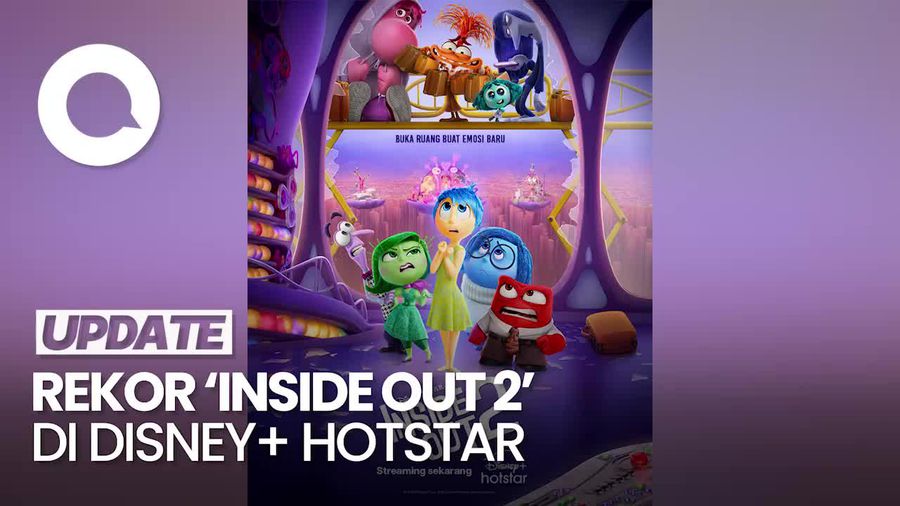 Video: Rekor Inside Out 2, Jadi Film Nomor 1 di Disney+ Hotstar 