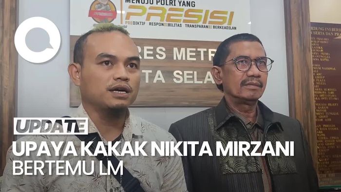 Video: Kakak Nikita Mirzani Kantongi Izin dari Polisi untuk Bertemu LM