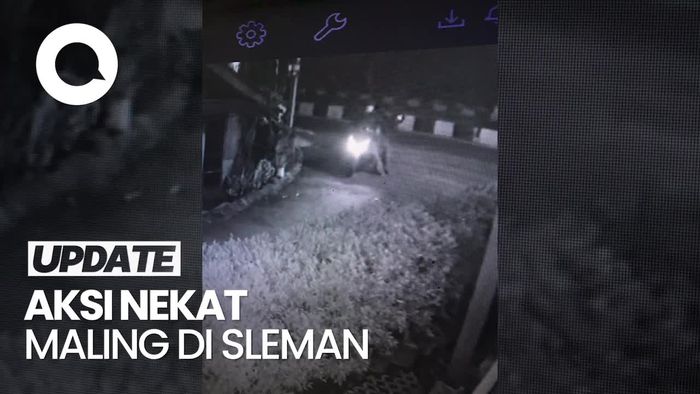 Video: Viral Maling Nekat Satroni Rumah di Sleman saat Pemilik Tidur