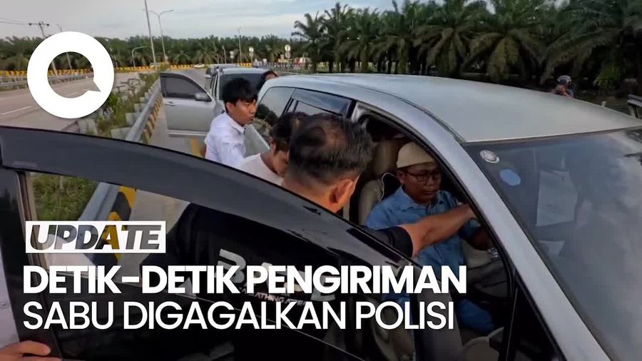 Video: Dar Der Dor! Momen Polisi Gagalkan Pengiriman 10 Kg Sabu Tujuan Medan