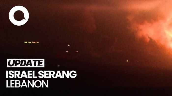 Video: Detik-detik Ledakan di Lebanon Imbas Serangan Israel