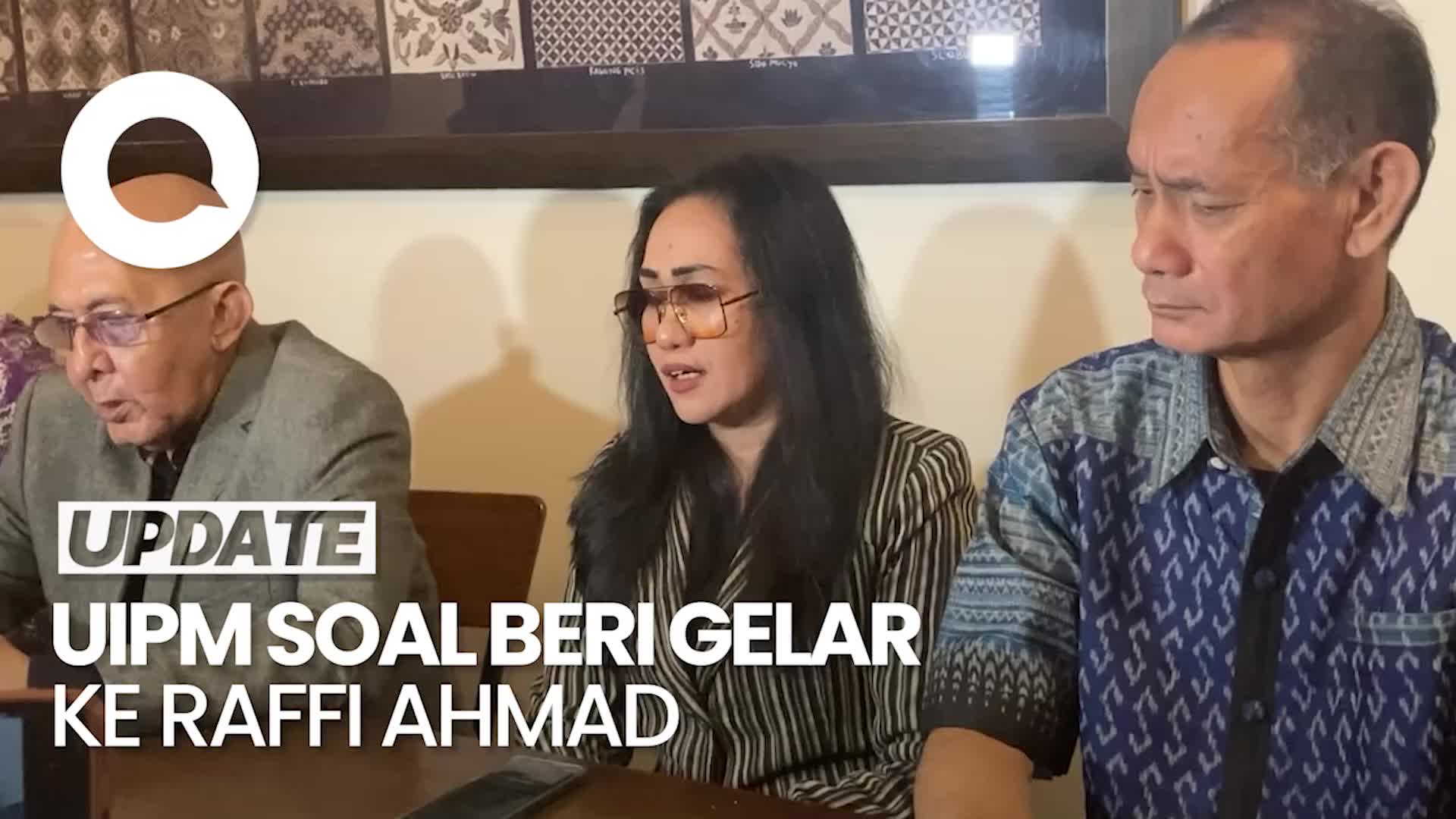 Video: UIPM Ungkap 3 Alasan Beri Gelar Doctor Honoris Causa Ke Raffi Ahmad