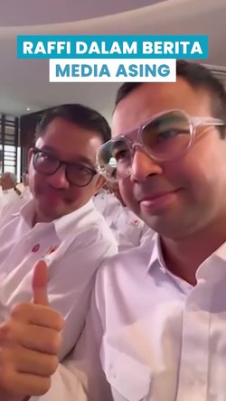 Video: Raffi Ahmad Disorot Media Asing gegara Jadi Waketum Kadin-Gelar HC