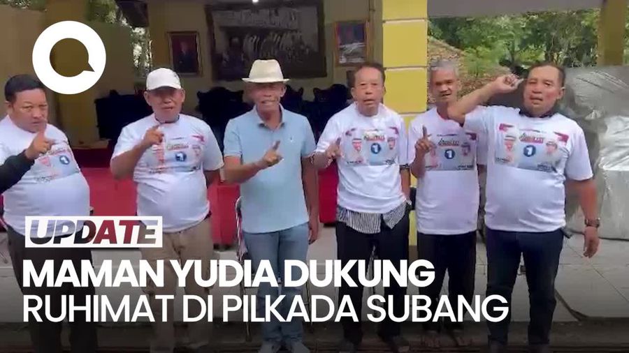 Video: Maman Yudia Dukung Ruhimat-Aceng Kudus di Pilkada Subang