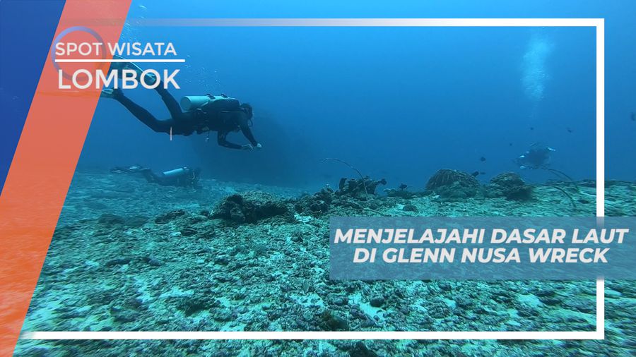 Menjelajahi Keindahan Dasar Laut di Glenn Nusa Wreck Lombok