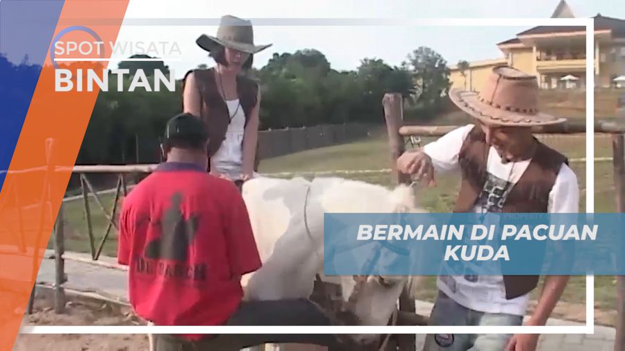 Memacu Kecepatan di Pacuan Kuda Nirwana Garden Bintan