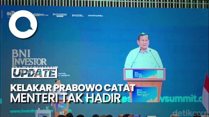 Video Prabowo Sapa Bahlil-Rosan tapi Tak Ada: Tolong Dicatat Ini