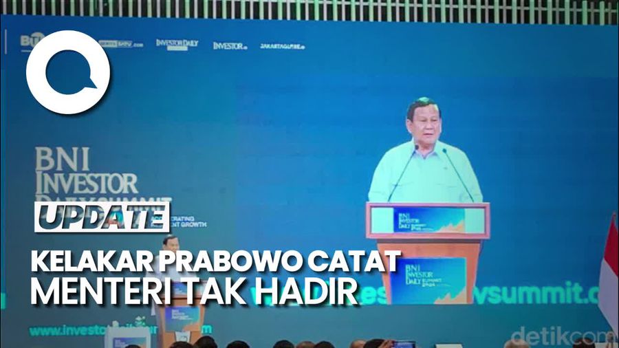 Video Prabowo Sapa Bahlil-Rosan tapi Tak Ada: Tolong Dicatat Ini
