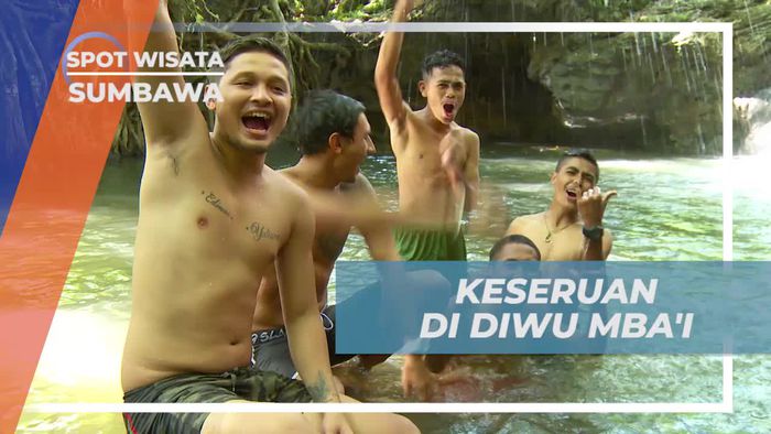 Keseruan Tak Terlupakan di Air Terjun Diwu MbaI, Sumbawa