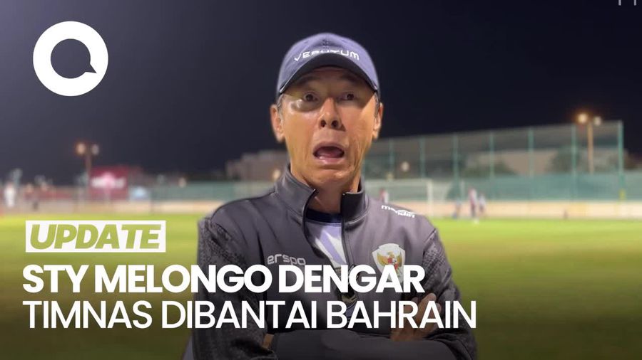 Video: Wajah Melongo STY Saat Tahu Indonesia Pernah Dibantai Bahrain 10-0