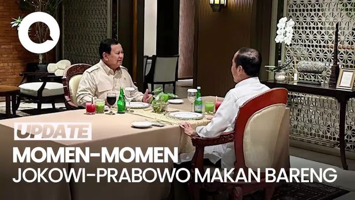 Video Jokowi-Prabowo Makan Bareng: Dari Ngobrolin Bakso hingga Negara