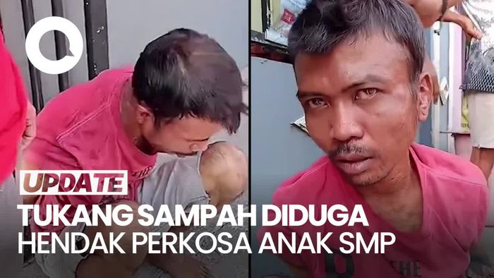 Video: Tukang Sampah di Jakut Diamuk Massa, Diduga Hendak Perkosa Bocah SMP