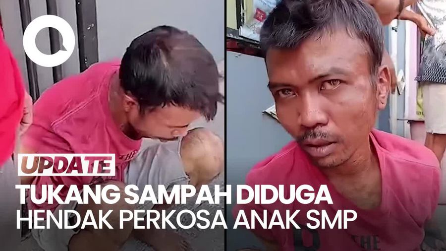Video: Tukang Sampah di Jakut Diamuk Massa, Diduga Hendak Perkosa Bocah SMP