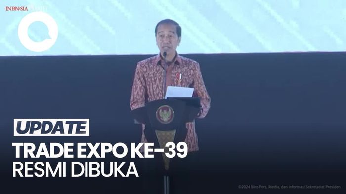 Video: Jokowi Resmikan Pembukaan Trade Expo ke-39 di Tangerang