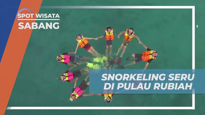 Snorkeling Seru di Pulau Rubiah, Sabang