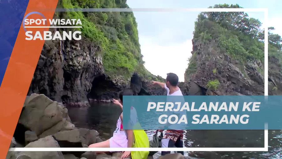 Menempuh Perjalanan Penuh Tantangan Menuju Gua Sarang, Sabang