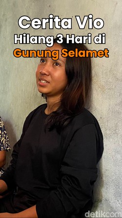 Video: Cerita Vio Hilang 3 Hari di Gunung Selamet hingga Ditemukan di Pos 7