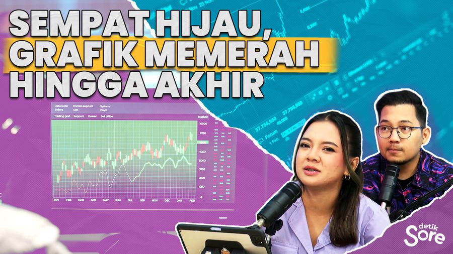 Pergerakan IHSG Hari Ini Berakhir Merah Meski Sempat Naik di Awal