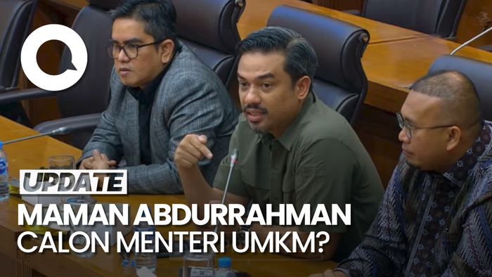 Video Kelakar Dasco Sebut Maman Abdurrahman Calon Menteri UMKM