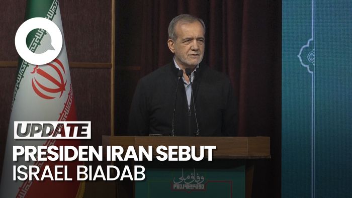 Video: Presiden Iran Sebut Israel Biadab, Singgung Eropa-AS