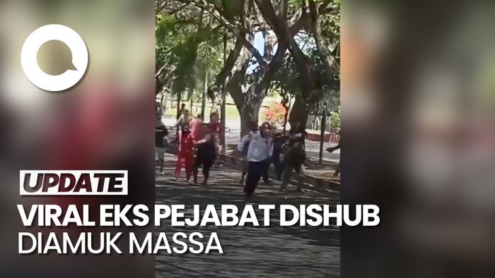 Video Eks Pejabat Dishub Sulsel Dikeroyok Seusai Bacok Warga Pakai Cutter