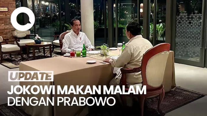 Video: Jokowi Unggah Foto Momen Pertemuan 4 Mata dengan Prabowo
