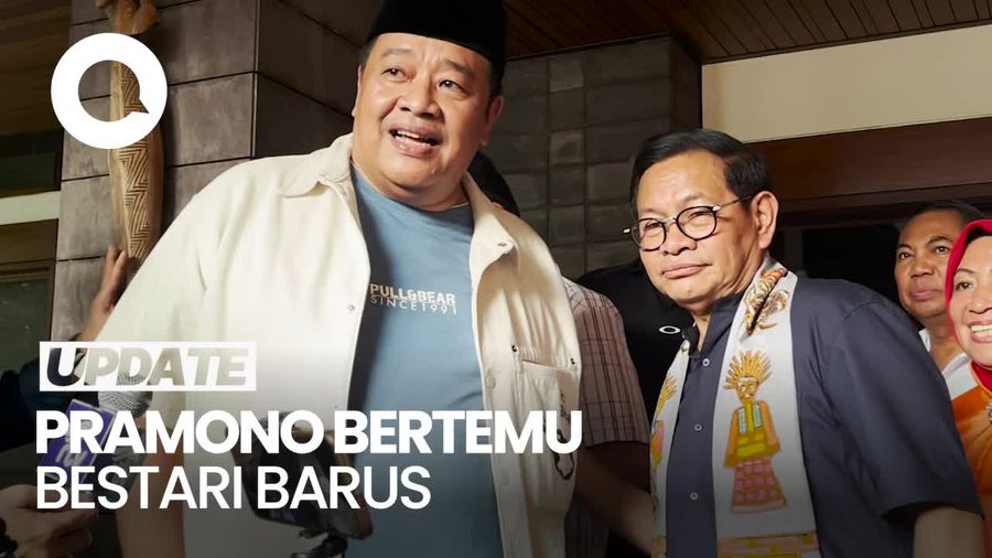 Video Politikus NasDem Bestari Barus Hadir saat Pramono Sambangi Rumah Boy Sadikin