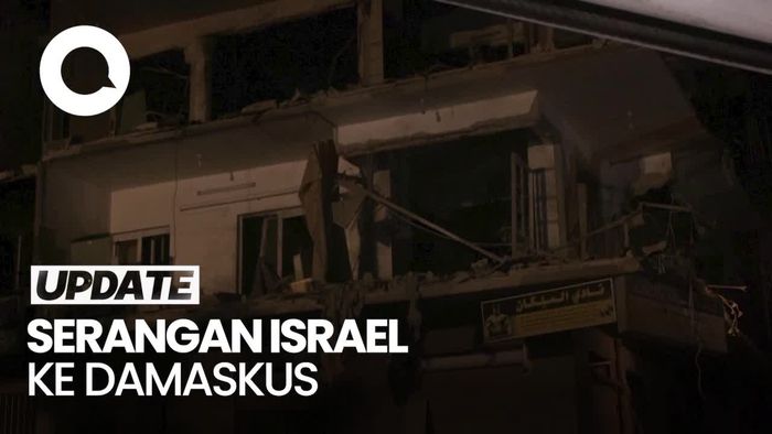 Video: Israel Serang Damaskus Suriah, 7 Warga Sipil Tewas