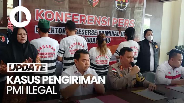 Video: Tampang 5 Pelaku Pengiriman PMI Ilegal ke Malaysia
