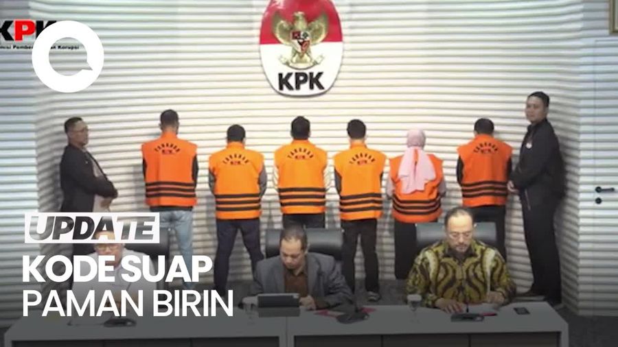 Video Kode Suap Logistik Paman Gubernur Kalsel yang Belum Ditangkap