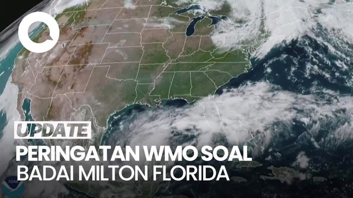 Video: Badai Milton Bakal Timbulkan Ancaman Serius Bagi Florida