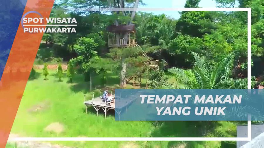 Makan Siang dengan Pemandangan Indah di Hotel, Purwakarta