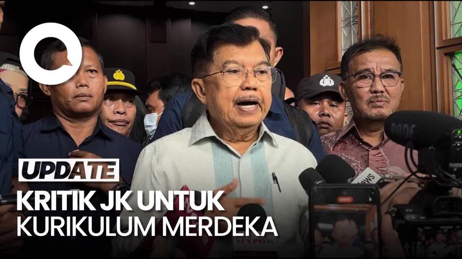 Video: JK Kritik Kurikulum Merdeka, Dinilai Tak Cocok Secara Nasional