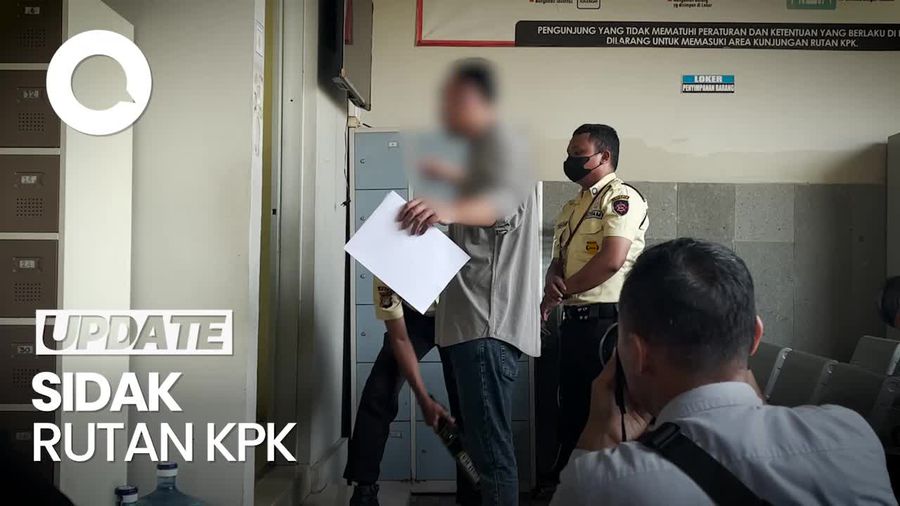 Video KPK Sidak Rutan Sendiri, Kali Ini Ditemukan HP hingga Miras