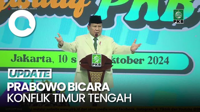Video: Prabowo Bicara Konflik Timur Tengah, Duga Iran Sudah Uji Coba Nuklir