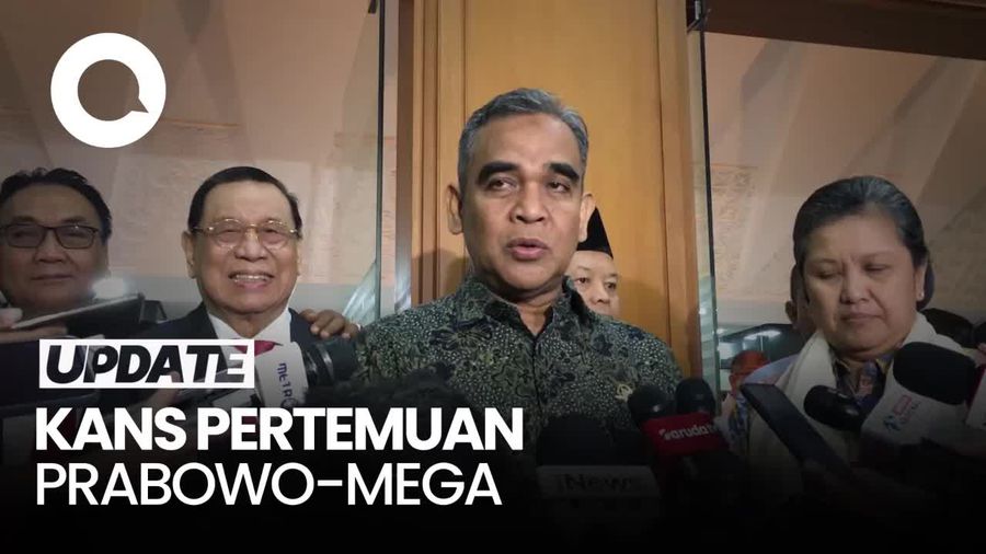 Video Muzani Bicara Rencana Pertemuan Prabowo-Mega: Insyaallah Terjadi