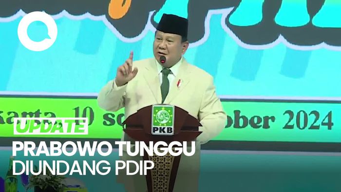 Video Prabowo Sebut Akan Ganti Dasi Warna Merah Jika Diundang PDIP