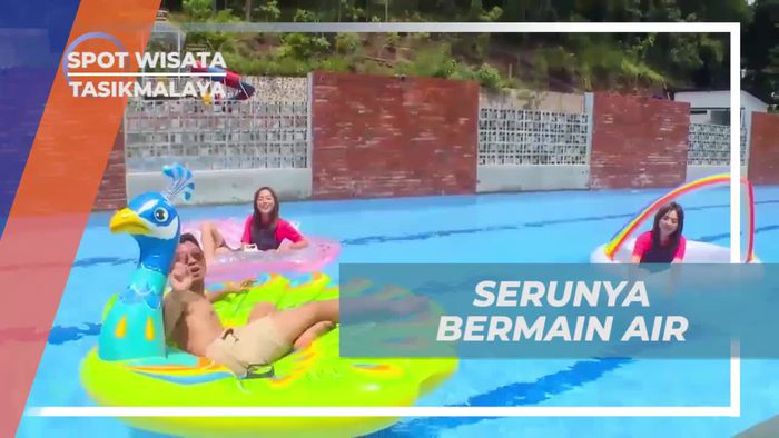 Bermain Air dengan Seru di Resto Hits Tasikmalaya
