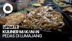 Video: Pedas Nikmat Mie Semeru di Lumajang dengan Berbagai Level